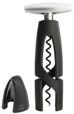 Peugeot Corkscrew and foil cutter Altar Black/Steel